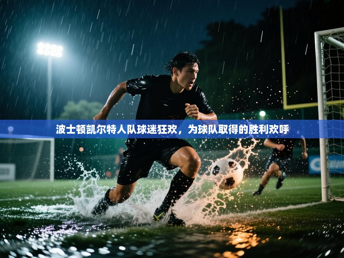 波士顿凯尔特人队球迷狂欢,为球队取得的胜利欢呼 第2张